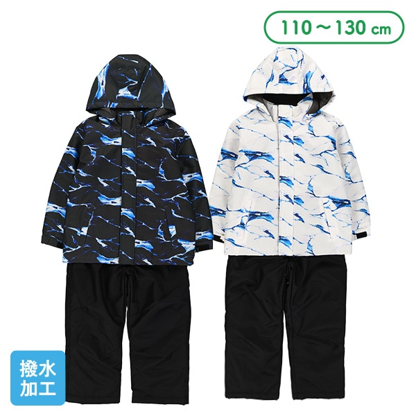 大理石柄スキーウェア
