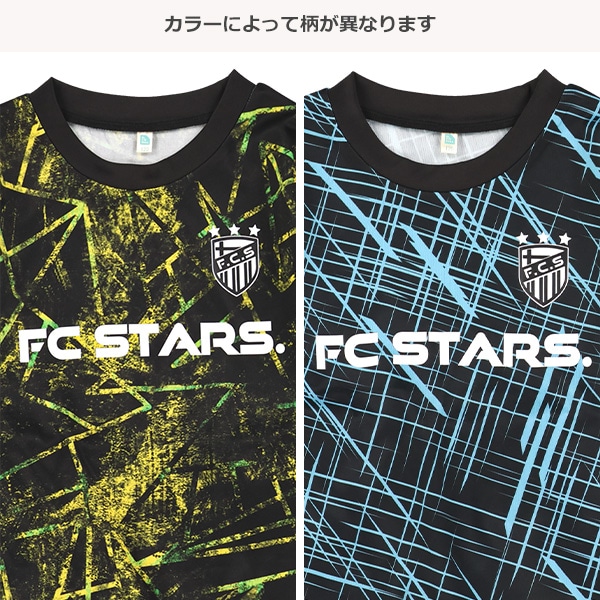 FCSTARS幾何学柄半袖Tシャツ＆ハーフパンツセット