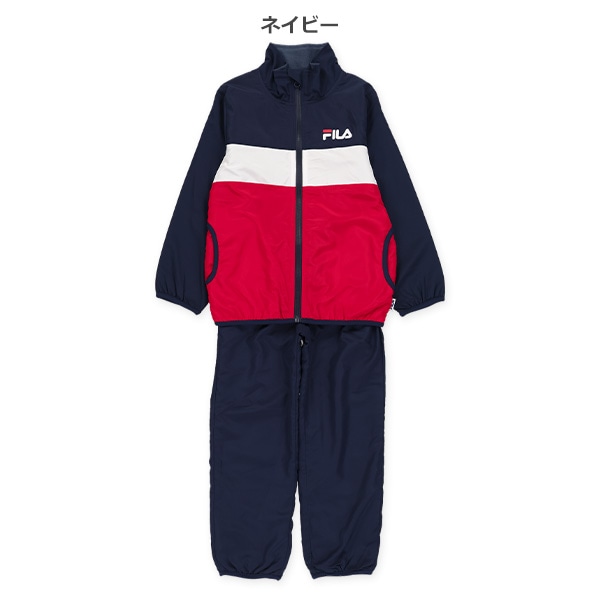 FILA）裏フリースジャケット&パンツセット