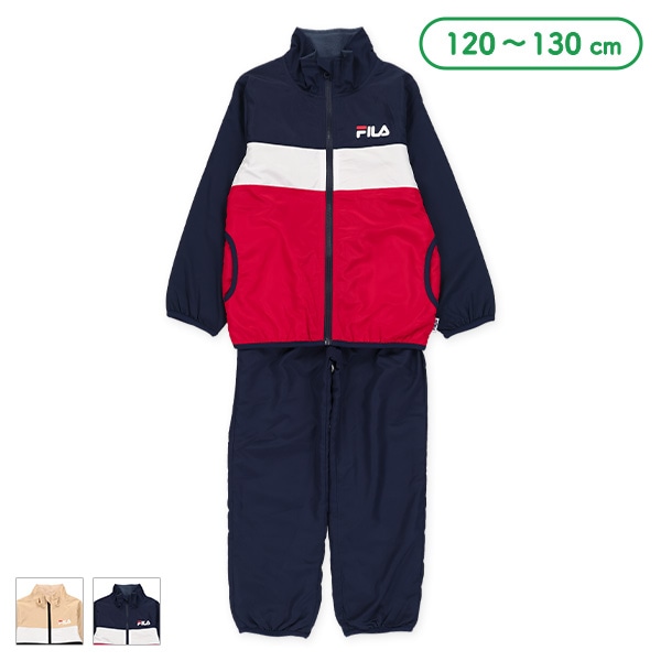 FILA）裏フリースジャケット&パンツセット