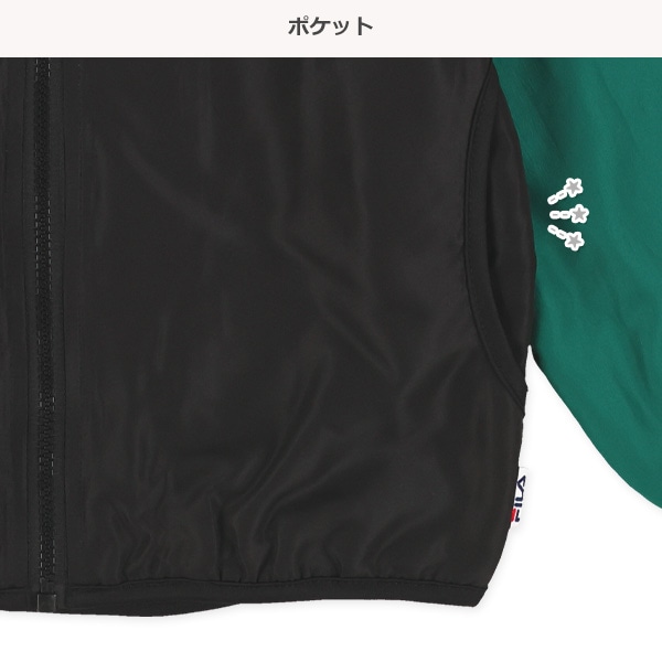 FILA）裏フリースジャケット&パンツセット