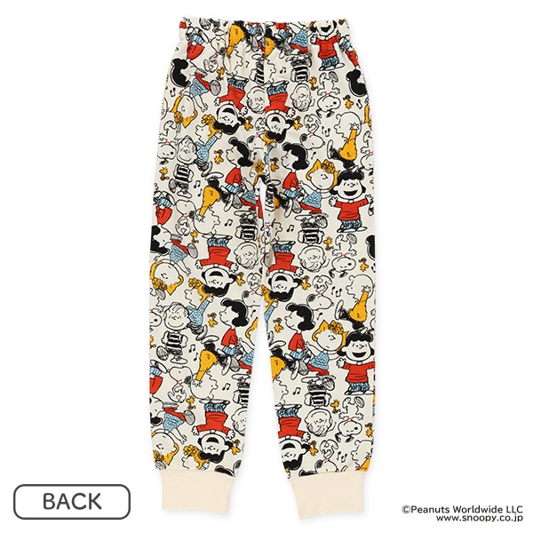 ミニ裏毛トップス&パンツセット（スヌーピー）