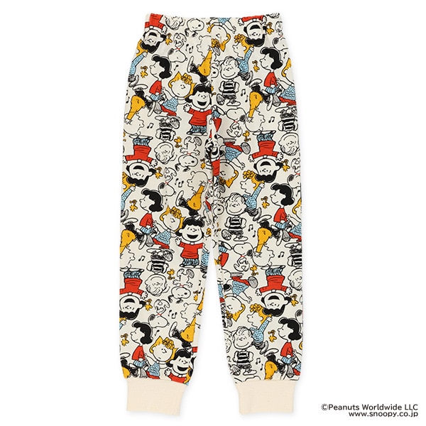 ミニ裏毛トップス&パンツセット（スヌーピー）