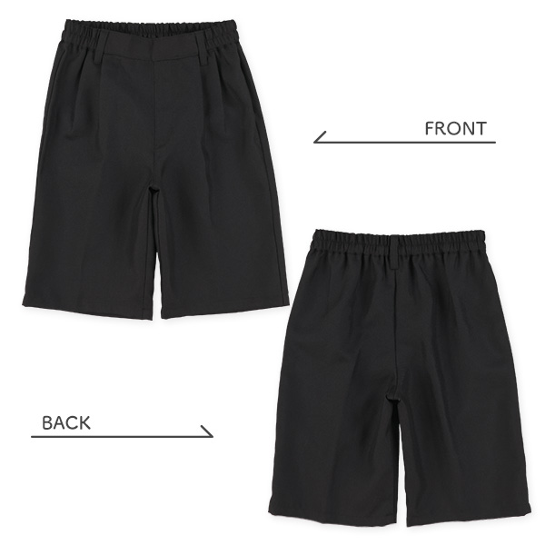 ブラックツイル2ボタンフォーマルスーツ（ドット柄ネクタイ）