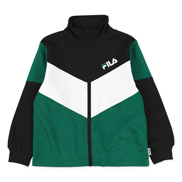 FILA）胸ロゴ切り替えジャケット＆パンツセット