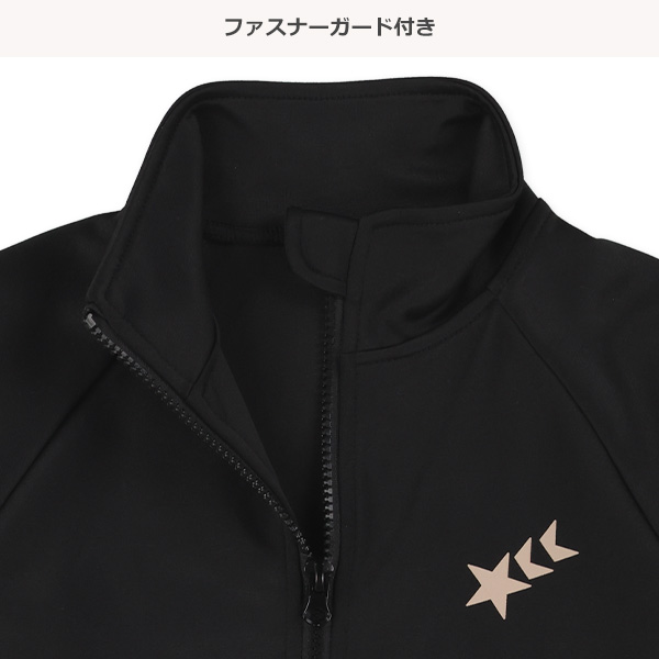 袖星柄ジャケット＆パンツセット