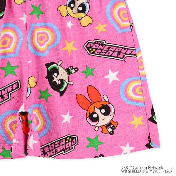 半袖Tシャツ&ボトムスセット（パワーパフガールズ）