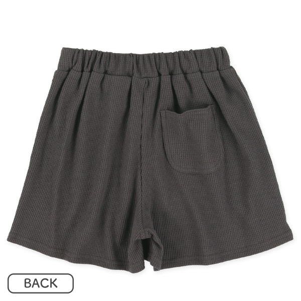 胸ロゴワッフル半袖Tシャツ&パンツセット