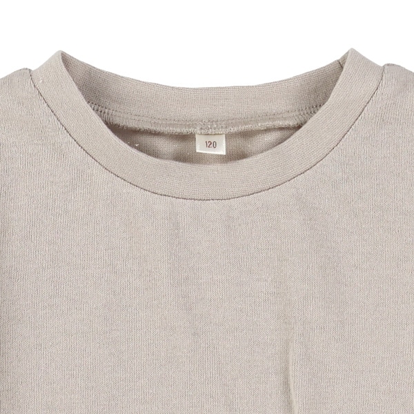 ビスチェ付き半袖Tシャツ&デニムパンツセット