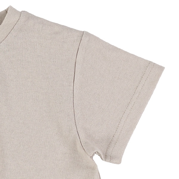 ビスチェ付き半袖Tシャツ&デニムパンツセット