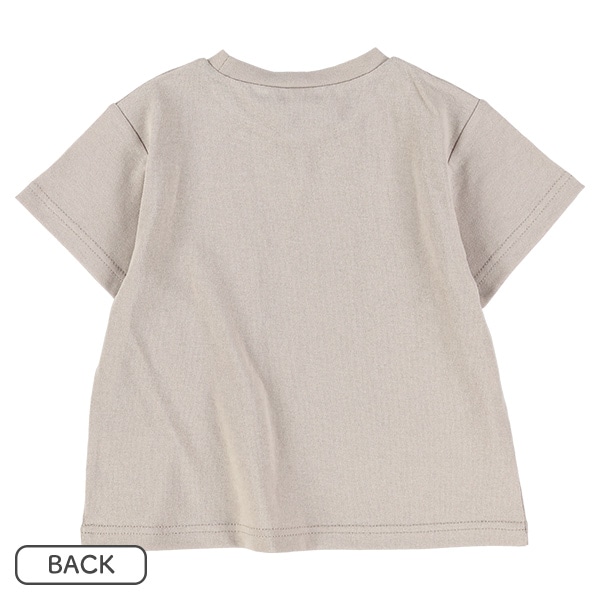ビスチェ付き半袖Tシャツ&デニムパンツセット