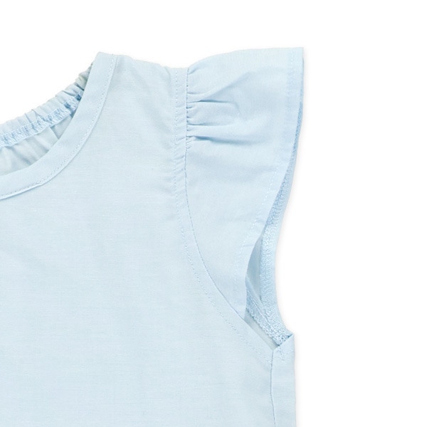 シャンブレーフレンチワンピース