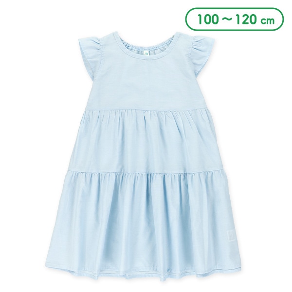 シャンブレーフレンチワンピース