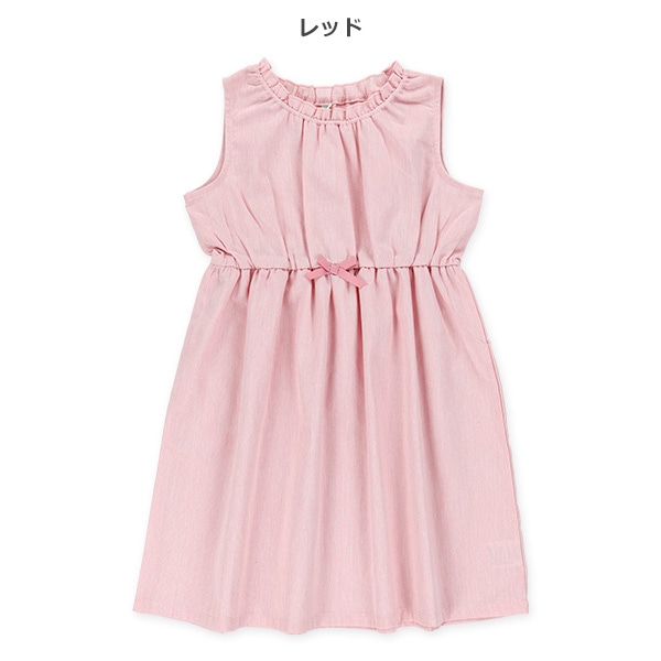 エンドノースリーブワンピース