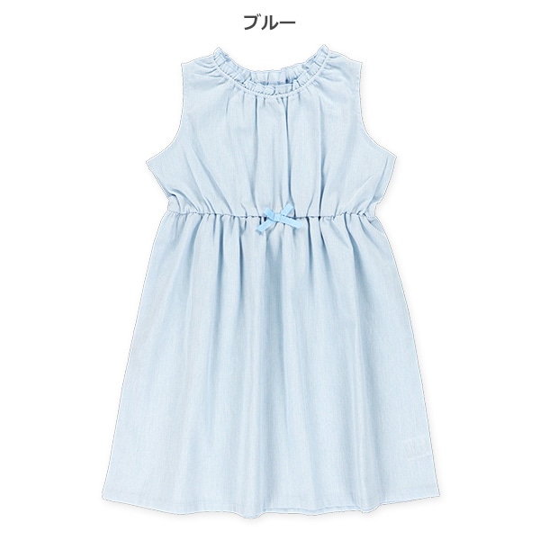 エンドノースリーブワンピース