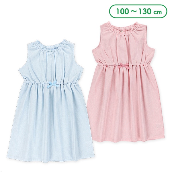 エンドノースリーブワンピース