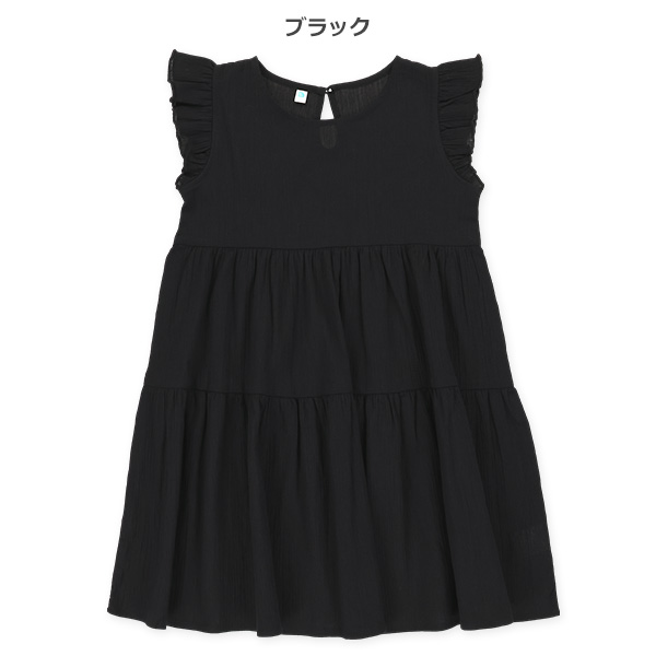 楊柳ティアードワンピース