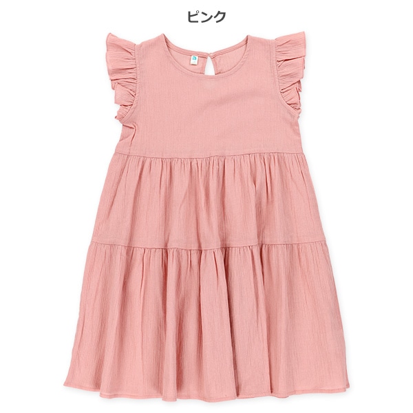 楊柳ティアードワンピース