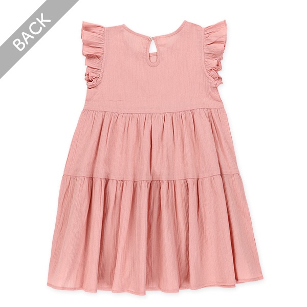 楊柳ティアードワンピース