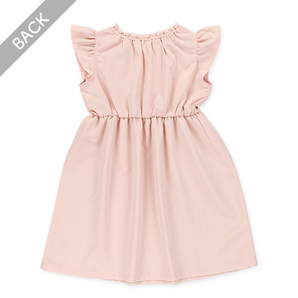 エステル楊柳ノースリーブワンピース