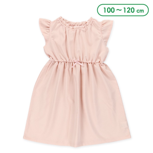 エステル楊柳ノースリーブワンピース