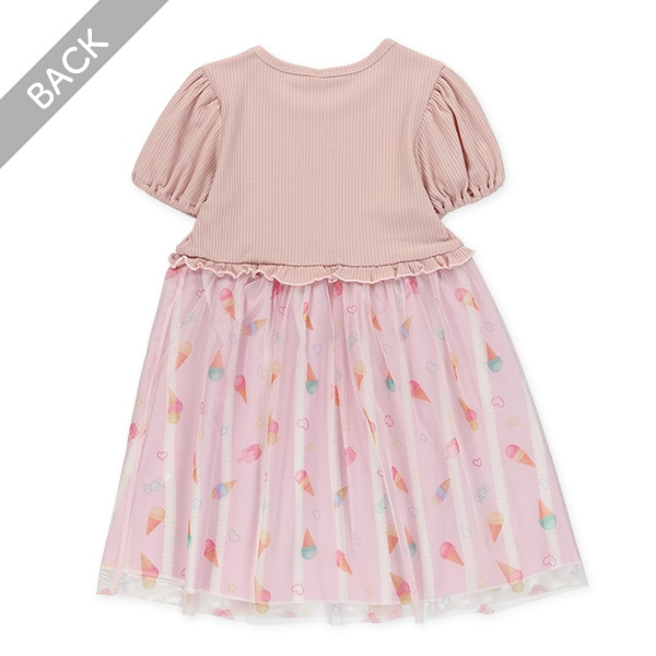 アイスチュール切り替えワンピース