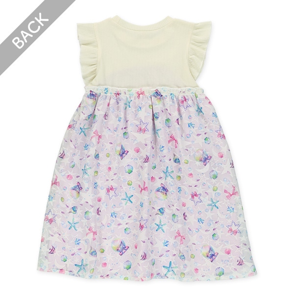 オパールマリン柄ワンピース