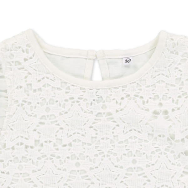 星柄レースセット風チュールワンピース