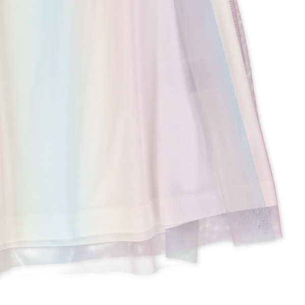 星柄レースセット風チュールワンピース