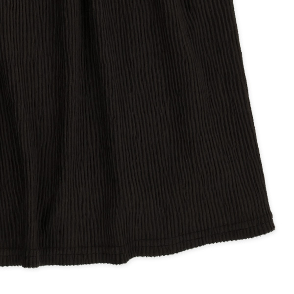 テレコ長袖Tシャツ＆ニットコールジャンパースカート