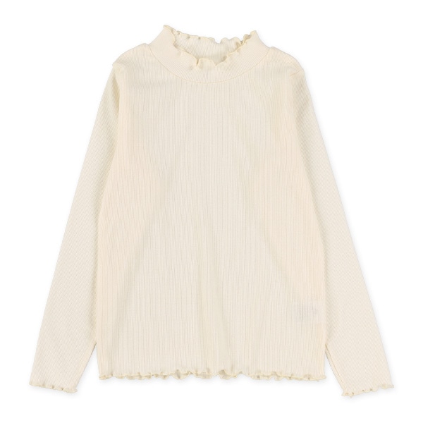 テレコ長袖Tシャツ＆ニットコールジャンパースカート