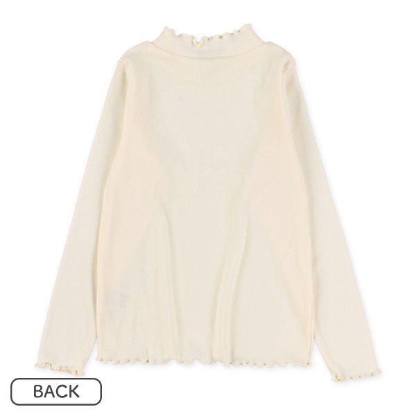 テレコ長袖Tシャツ＆ニットコールジャンパースカート