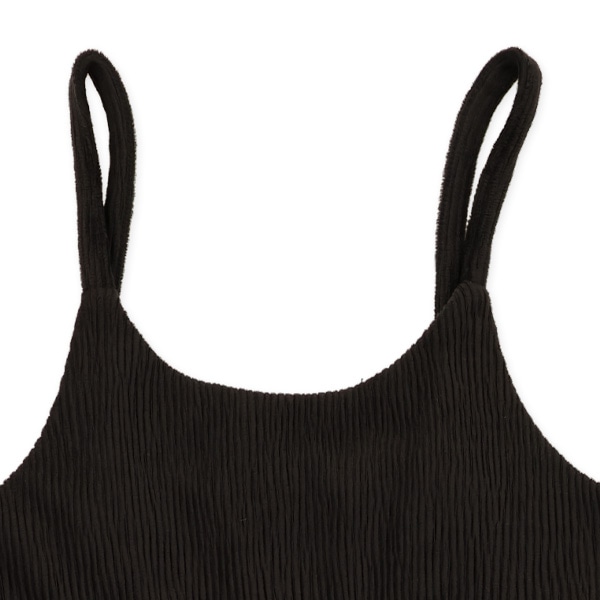 テレコ長袖Tシャツ＆ニットコールジャンパースカート