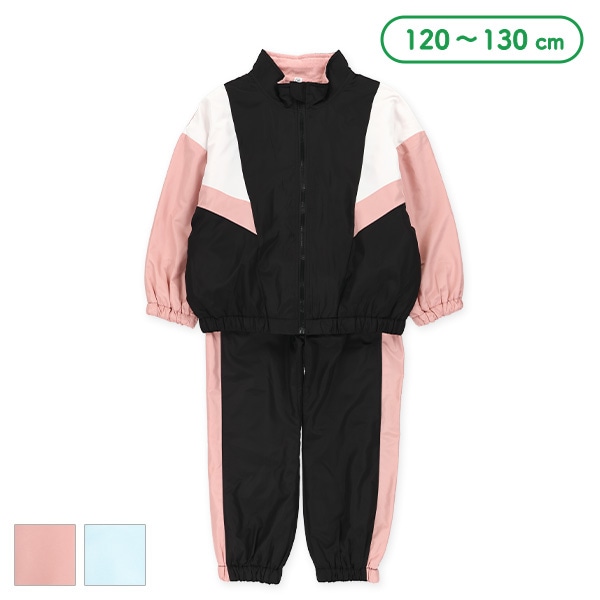 裏フリース切り替えジャケット&パンツセット