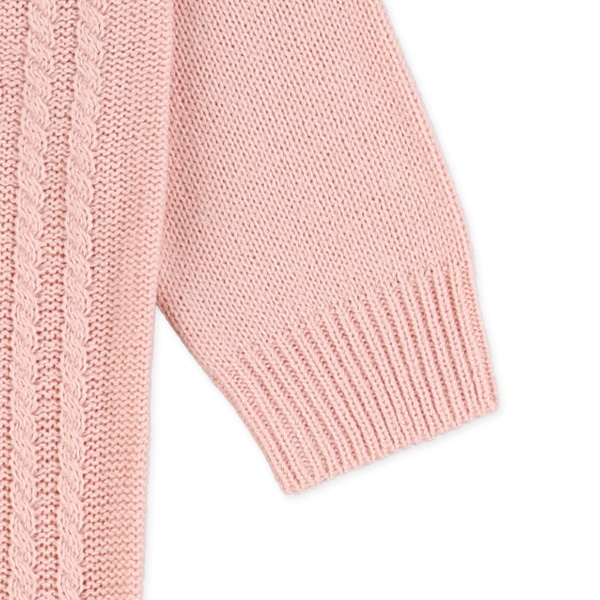 5Gニットオフタートル長袖ワンピース