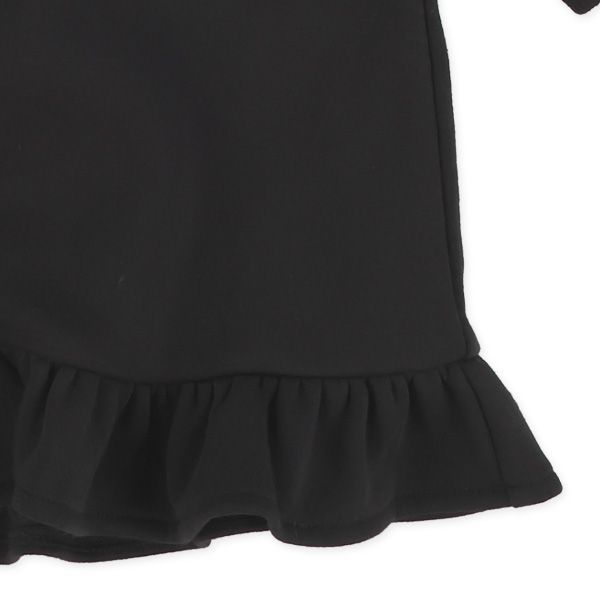 裏起毛ボアアニマルベスト&長袖ワンピースセット