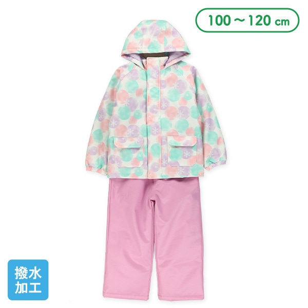 ドット柄スキーウェア