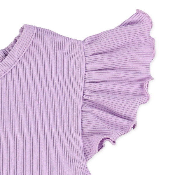 ストレッチテレコボーダー半袖ワンピース