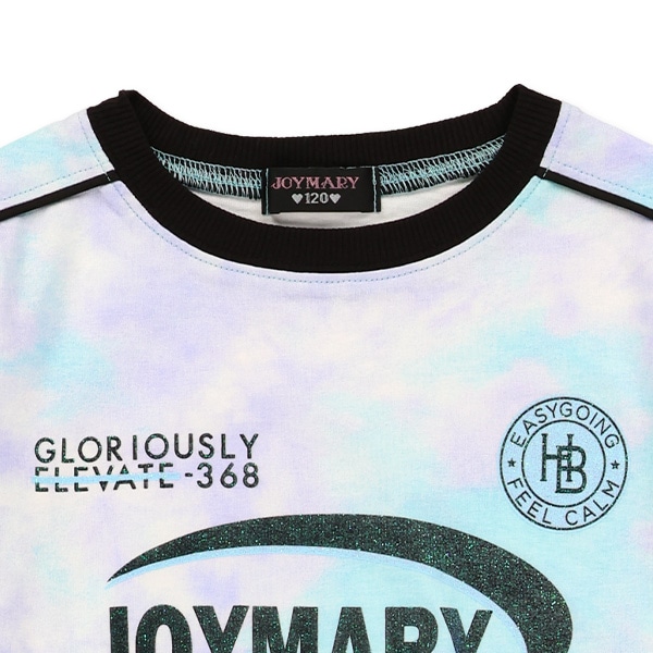 肩ライン切り替え半袖ワンピース