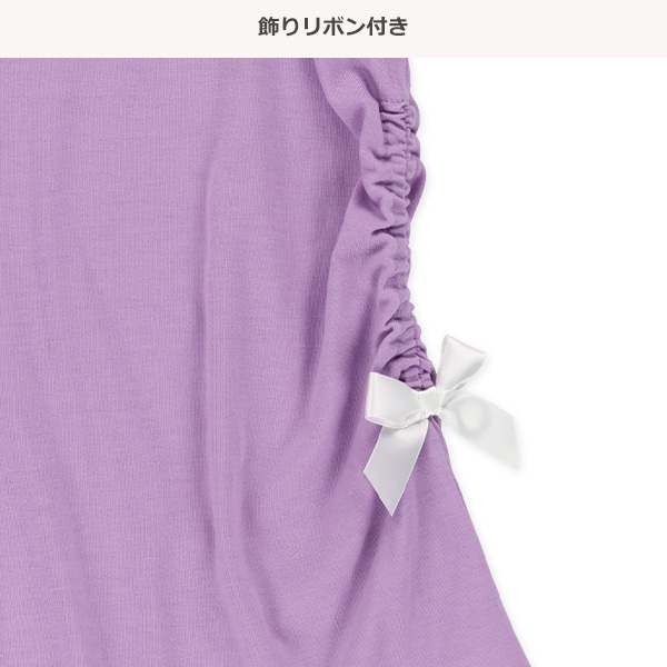 リボンロゴ半袖ワンピース
