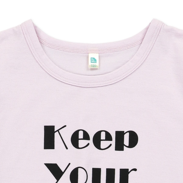 天竺ロゴ半袖ワンピース