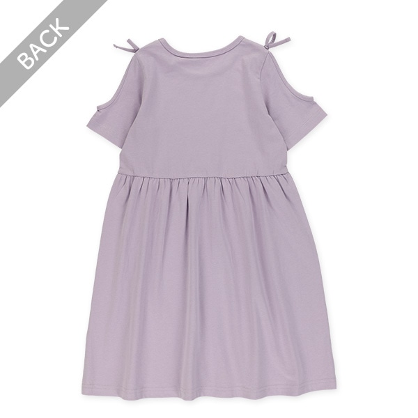 肩開きワンピース