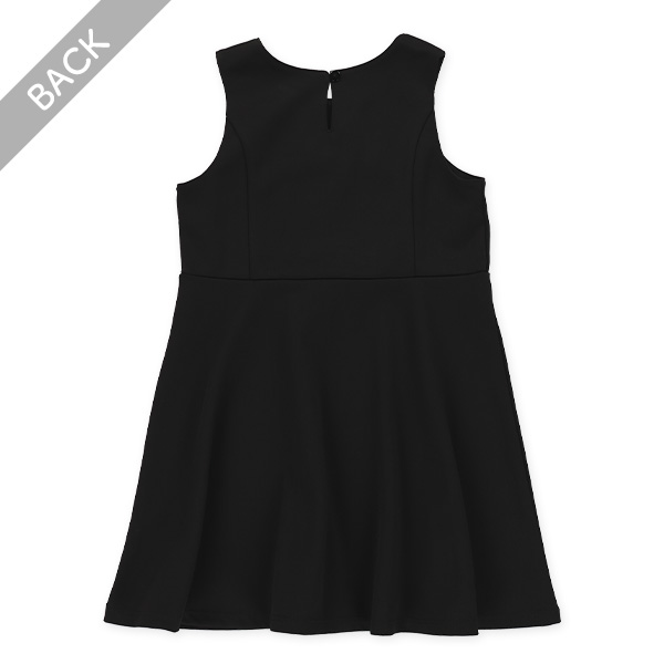 ウエストリボンフォーマルノースリーブワンピース