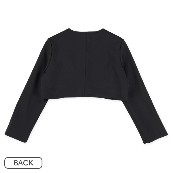 ボレロ付きチェック柄フォーマルワンピース