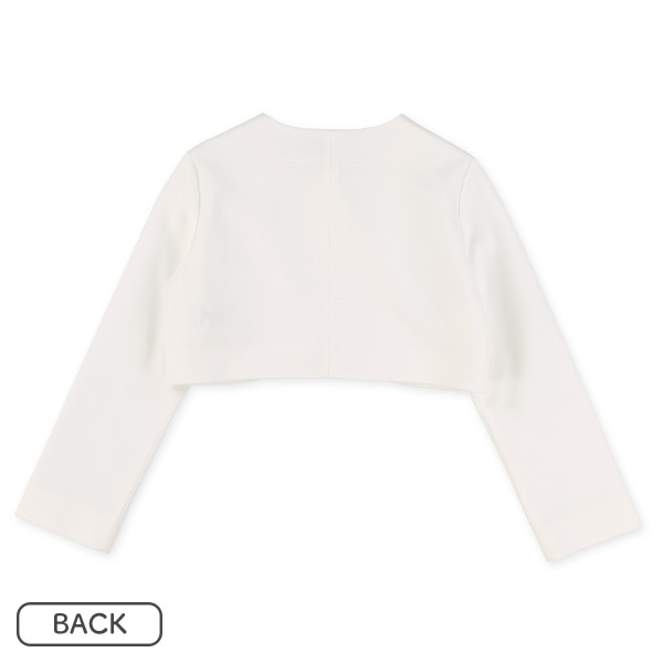 ボレロ付き花柄フォーマルワンピース