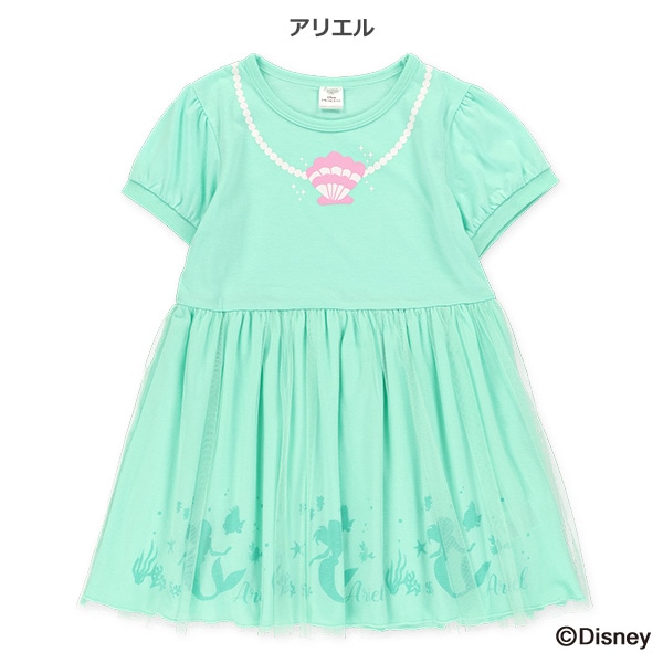 なりきり半袖ワンピース（リトル・マーメイド・塔の上のラプンツェル）
