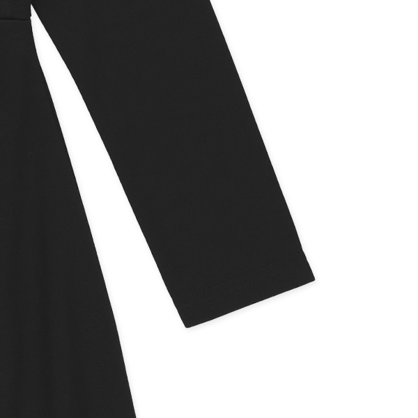 襟付きフォーマル長袖ワンピース