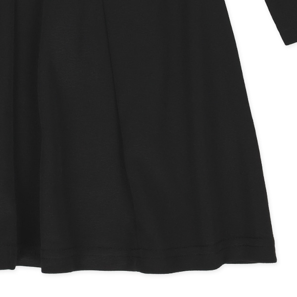 襟付きフォーマル長袖ワンピース