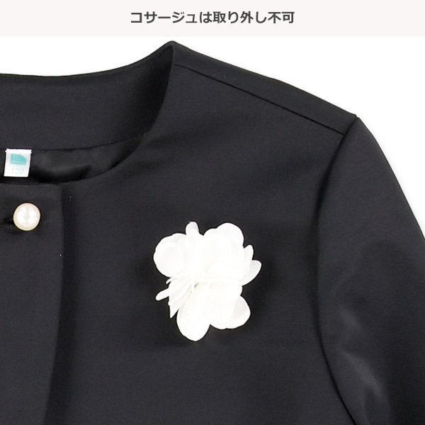 ボレロ付きチェック柄フォーマルワンピース