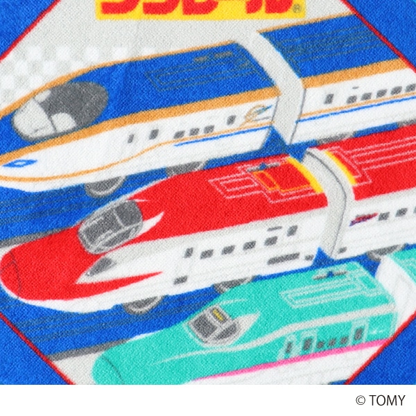シャーリングループ付タオル（プラレール）